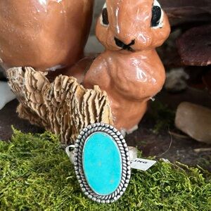 925 Sterling Royston color me beautiful turquoise ring